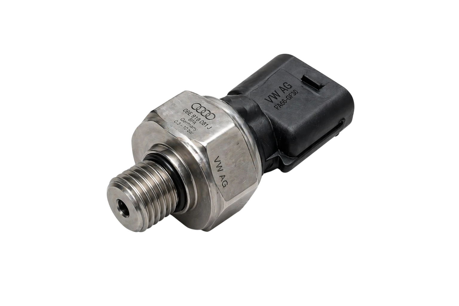 Workshop diagnostics used before an oil-pressure strategy decision