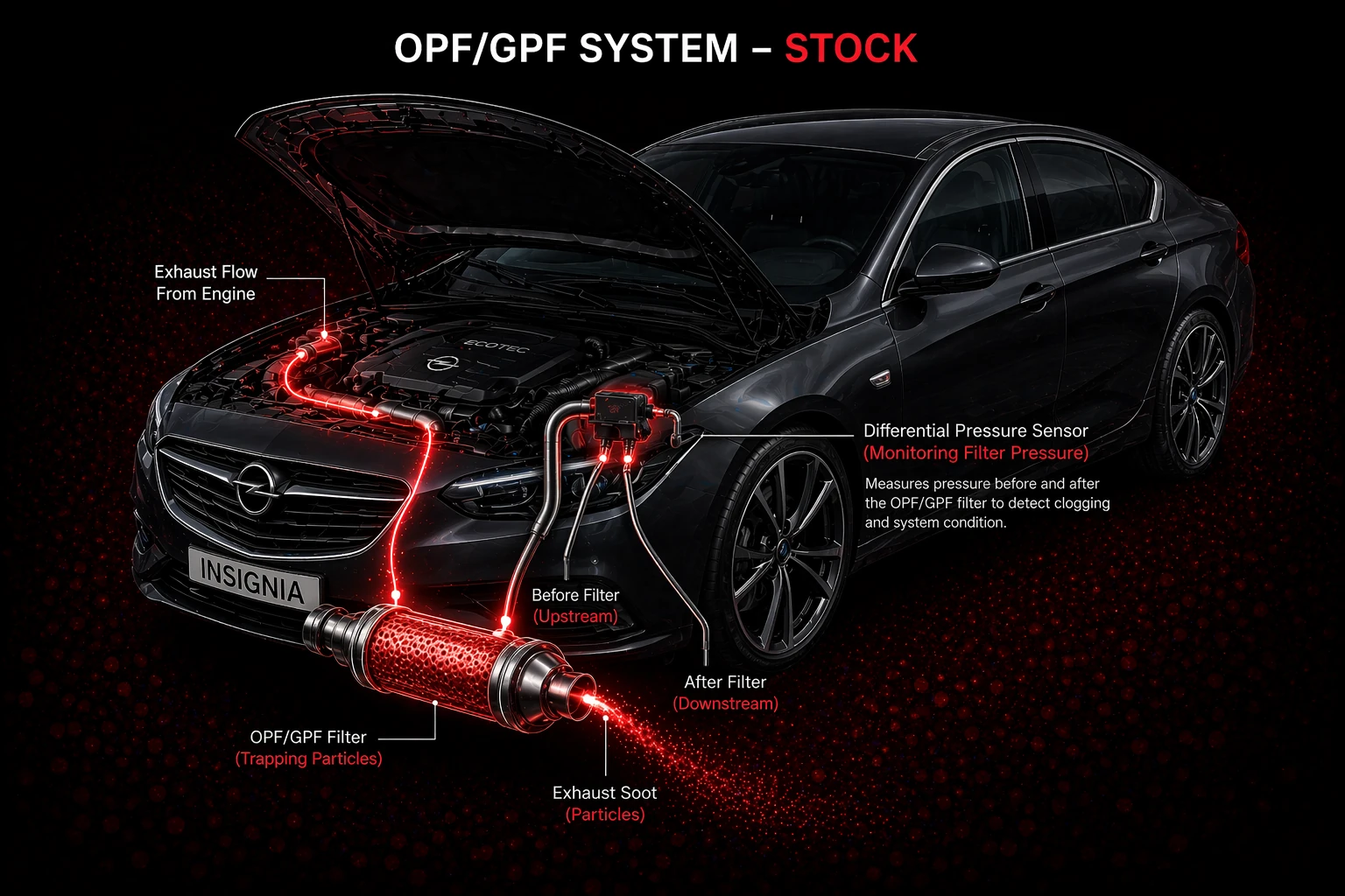 A Clean OPF Or GPF Decision Starts With The Real Exhaust And Fault Context stock view